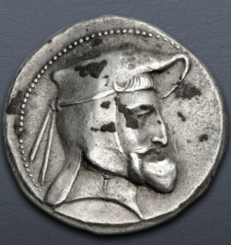 Vahbarz Oborzos, King of Persis,  ca. 294-281  BCE (Persepolis mint - AR Tetradrachm) 